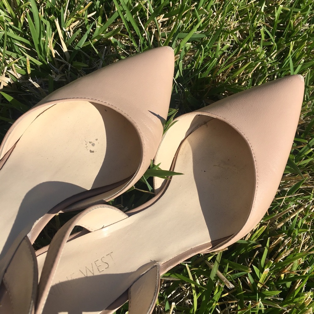 Nine West Pink pointed heels